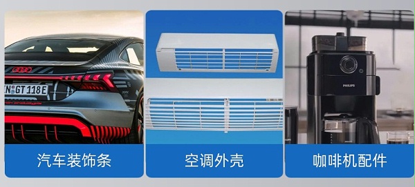 PMMA/ABS合金颗粒应用