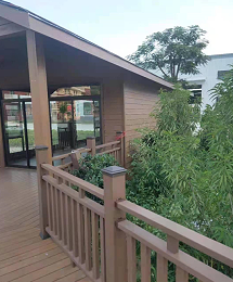 城市景观木栈道之防火级木塑板用ASA材料--中新华美改性塑料