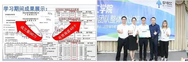 青岛中新华美参加单仁电子商务学院现场
