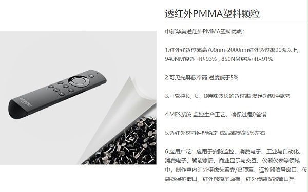 透红外PMMA材料