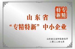 山东省专精特新中小企业